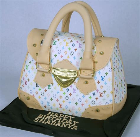 lv purse cake|hand bag cake pattern.